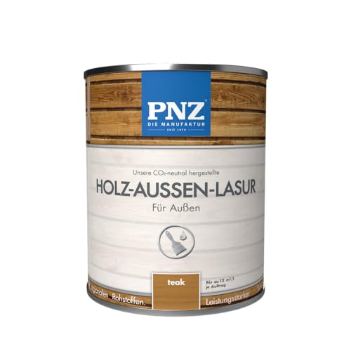 PNZ Holz-Außen-Lasur, Gebinde:2.5L, Farbe:teak von PNZ