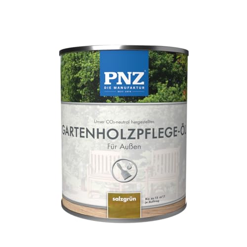 PNZ Gartenholzpflege-Öl, Gebinde:0.75L, Farbe:salzgrün von PNZ