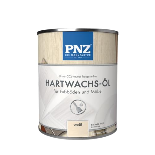 PNZ Hartwachs-Öl farbig (weiß) 0,25 l - 07780 von PNZ