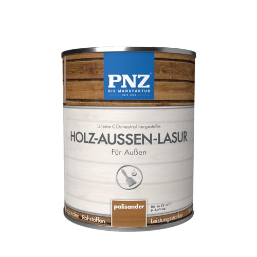 PNZ Holz-Außen-Lasur, Gebinde:0.75L, Farbe:palisander von PNZ