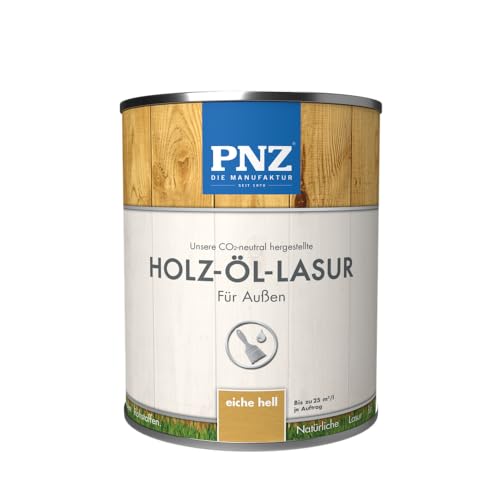 PNZ Holz-Öl-Lasur, Gebinde:0.75L, Farbe:eiche hell von PNZ