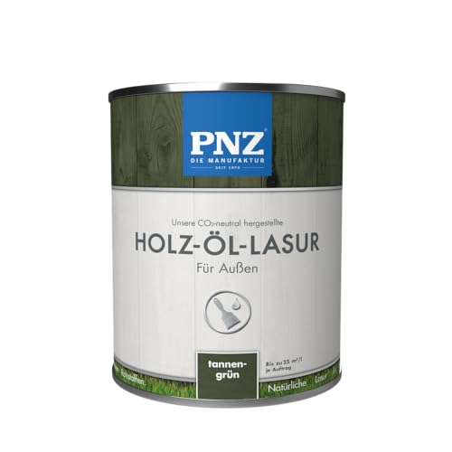 PNZ Holz-Öl-Lasur, Gebinde:0.75L, Farbe:tannengrün von PNZ