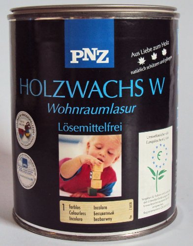 PNZ Holz-Wachs W (farblos, 0,75 L) von PNZ