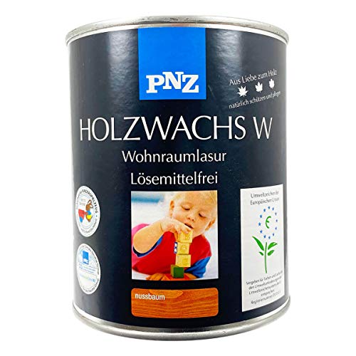 PNZ Holzwachs W Wohnraumlasur 0,75L (Nussbaum) von PNZ