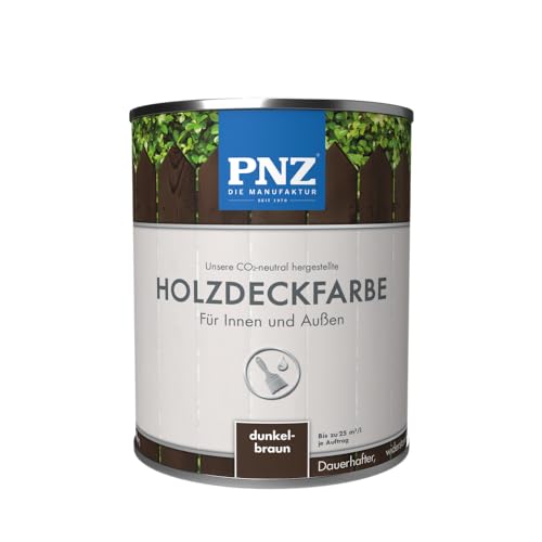 PNZ Holzdeckfarbe, Gebinde:0.25L, Farbe:dunkelbraun von PNZ