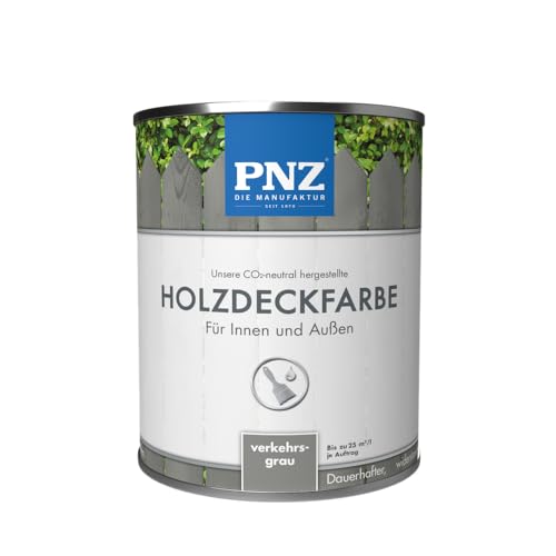 PNZ Holzdeckfarbe, Gebinde:0.25L, Farbe:verkehrsgrau von PNZ