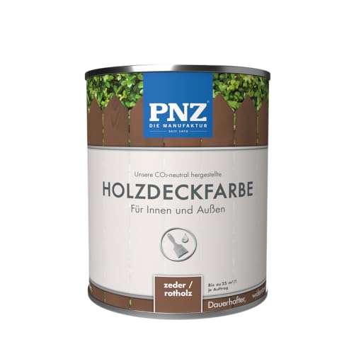 PNZ Holzdeckfarbe, Gebinde:0.25L, Farbe:zeder/rotholz von PNZ