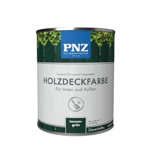 PNZ Holzdeckfarbe, Gebinde:0.75L, Farbe:tannengrün PNZ Holzdeckfarbe, Gebinde:0.75L, Farbe:tannengrün von PNZ