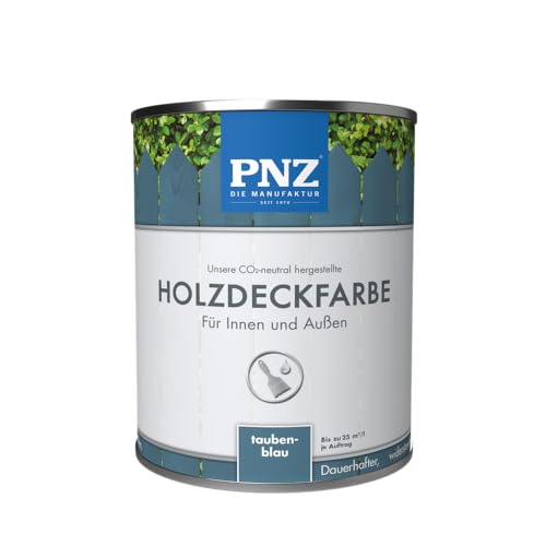 PNZ Holzdeckfarbe, Gebinde:0.75L, Farbe:taubenblau von PNZ