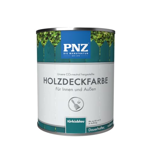 PNZ Holzdeckfarbe, Gebinde:0.75L, Farbe:türkisblau von PNZ