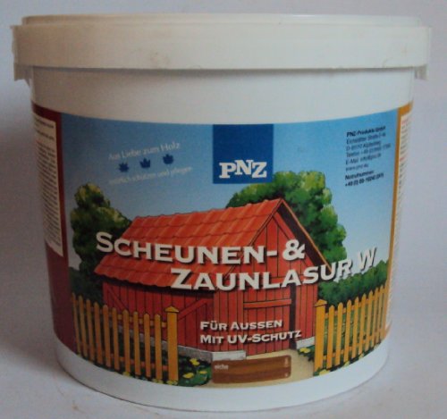 PNZ-Scheune- u. Zaunlasur W / Farbton meranti / 5 L von PNZ