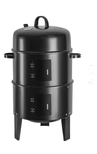 3 in 1 BBQ Smoker Ofen Grillfass mit verstellbarer Lufttür Deckelthermometer for Grillen Räuchern im Freien 3 in 1 BBQ Smoker Ofen Grillfass mit verstellbarer Lufttür Deckelthermometer for Grillen Räuchern im Freien von POADGBCN