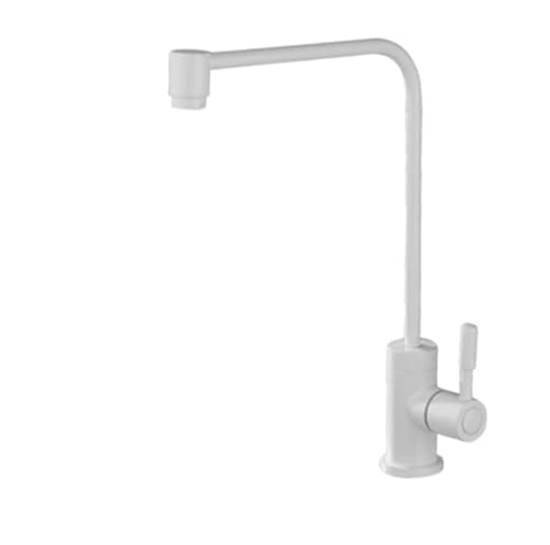360°Wasserfilterhahn for die Küche einzelner Wasserhahn mit kaltem gefiltertem Wasser Einlochmontage langlebige einfache Installation(White) von POADGBCN