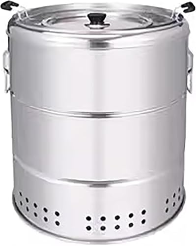 Tragbarer Holzkohlegrill for Aufhängen leicht zu transportieren for Camping im Freien Kochen auf der Terrasse und Picknick(Small) von POADGBCN