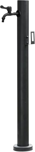 Vertikale Gartenwassersäule aus Edelstahl 304 langlebiger freistehender Hydrant for den Außenbereich zur Bewässerung(Type E,Height 96cm) von POADGBCN