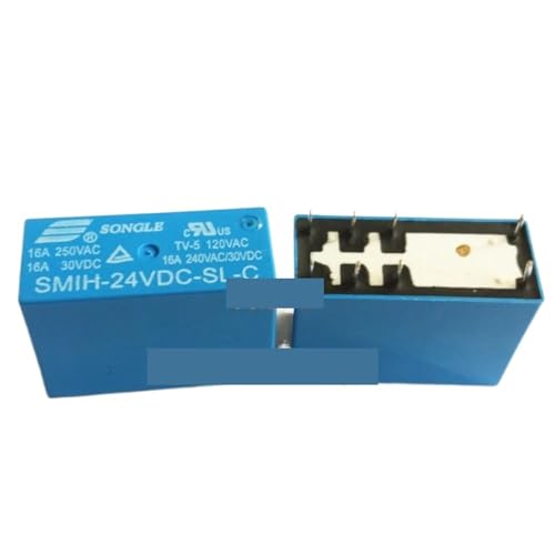 1PCS SMIH-05VDC-SL-C SMIH-12VDC-SL-C SMIH-24VDC-SL-C SMIH-DC24V-SL-C SMIH-48VDC-SL-C 16A Power Relais 8PINS(SMIH-24VDC-SL-C) von POAHBCD