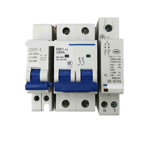 OVT-1 NB1-63 NU6-III POV-1 MCB Transient Surge Protector. Übergangs- und permanente monofunktionale Überspannungsschutzvorrichtung(32A) von POAHBCD
