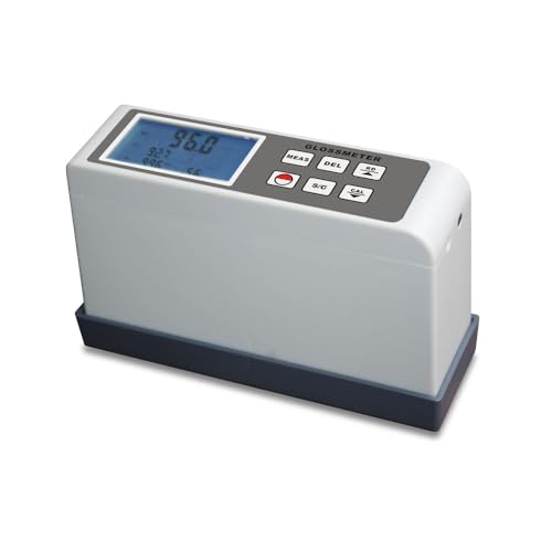 Digitales Glanzmessgerät, Digitaler Glanzmesser AG-2000 20°60°85° Dreieck-Glanztester zur Messung der Oberflächenhelligkeit von Farbe, Marmor, Fliesen,Steinglanzmessung von POAHNCU