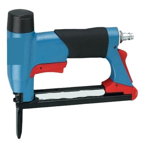 Druckluftnagler, 8016 Druckluft-Tackerpistole, Lange Nase, Feindraht-Typ, Gasnagler, Pneumatischer U-Typ, Pneumatische Streifen-Nagelpistole, Klammer, Holzbearbeitungswerkzeug,für die Holzbearbeitung von POAHNCU