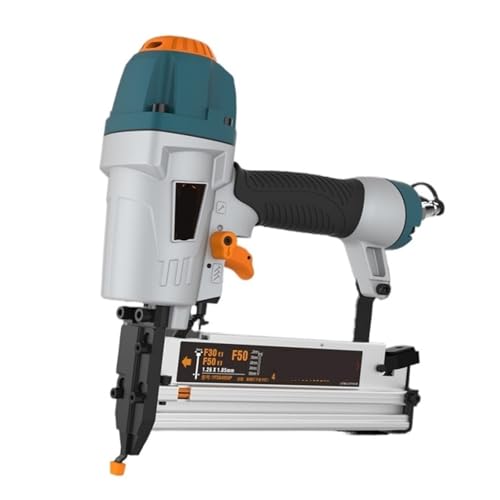 Druckluftnagler, Drei-in-Eins-Druckluftnagler F50, Gerader Nagler, Stahlnagler, U-förmiger Code, Druckluftnagler,für die Holzbearbeitung(3-in-1 Lightweight) von POAHNCU