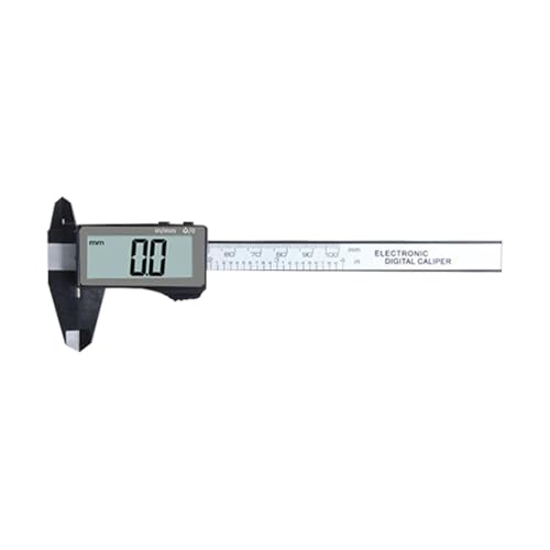 Mikrometer LCD digital, Digitaler Messschieber, 100/150 mm, digitaler Messschieber mit Nonius, digitaler Mikrometer-Messschieber im Vollbildmodus for Messungen zu Hause/in der Industrie/für Schmuck Me von POAHNCU