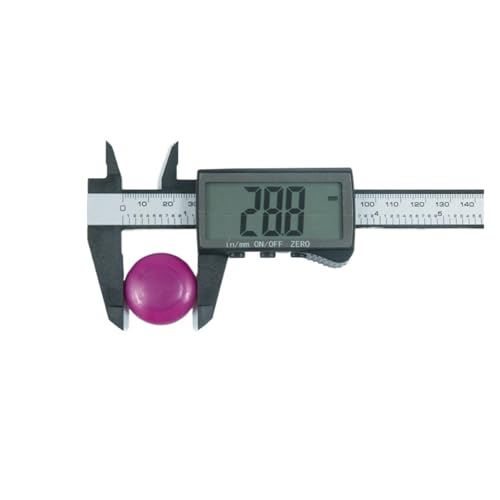 Mikrometer LCD digital, Digitaler Messschieber, 150 mm Kaliber, Messlineal, digitaler Mikrometer-Messschieber im Vollbildmodus for Heim-/Industrie-/Schmuckmessungen Messschieber Messwerkzeug von POAHNCU