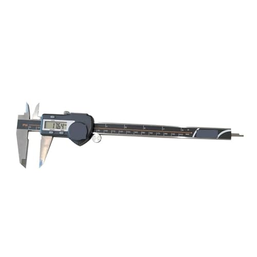 Mikrometer LCD digital, Elektronischer Messschieber Digitaler Messschieber Mikrometer Stahl Messschieber Messschieber 0-500mm Messschieber Messwerkzeug(0-200mm) von POAHNCU