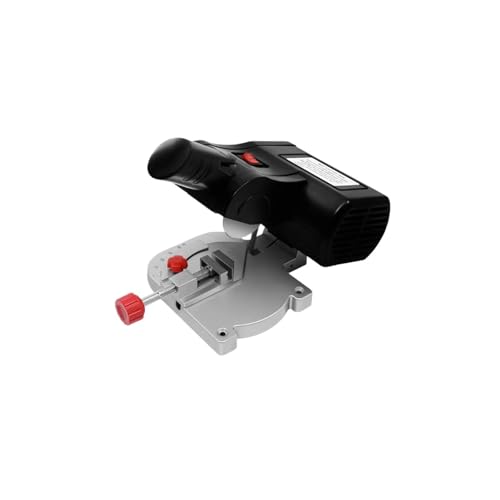 Mini-Trennmaschine Metall-Holz-Schneidwerkzeug Mini-Tisch-Gehrungssäge 45 Grad Desktop-Maschine Mit Zubehör für Schneiden von Messing und Stahl, Heimwerkerbed von POAHNCU