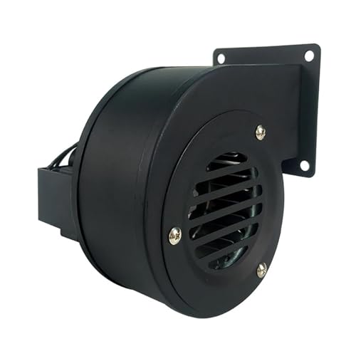 POAHNCU Kanalgebläse, 2-teilis Radialbläse, Holzofenventilator For Den Außenbereich, Räuscharmer Ofenventilator For Holz-/Holzbrenner/Kamin,Blaswerkzeuge von POAHNCU