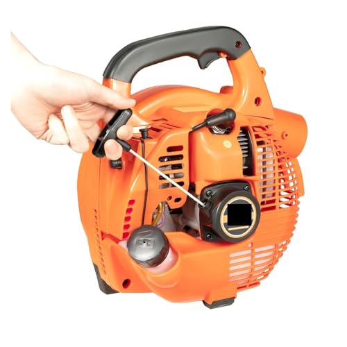 POAHNCU Kanalgebläse, Laubbläser Mit Motor Und Hand-Laubbläser, Leistungsstarker Laubbläser Zur Schneeräumung, Laubbläser For Rasen Und Garten,Blaswerkzeuge(Orange2) von POAHNCU