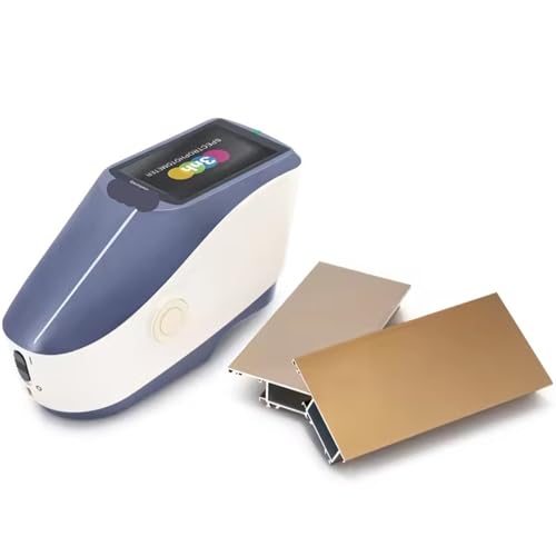 Tragbarer Farbanalysator YS3010 Farbspektrophotometer Tragbares Farbprüfgerät zur Farbprüfung von POAHNCU