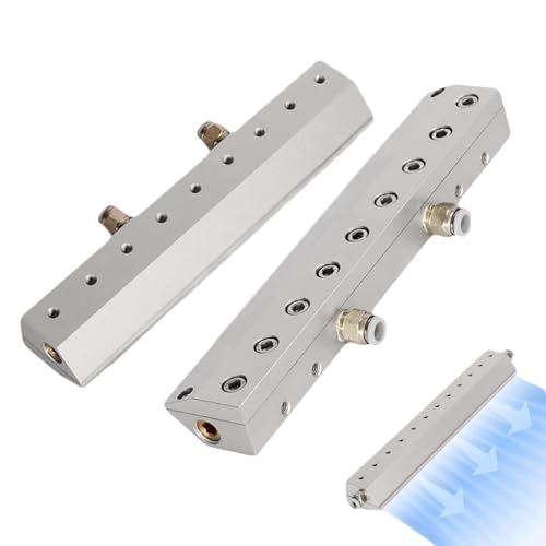 Industrielles Luftmessergebläse – 50/75 Mm Hochleistungs-Luftklinge Aus Aluminiumlegierung Mit 1/4-Zoll-Gewinde, Zur Staub-/Wasserentfernung, Kompatibel Mit Luftkompressor,50mm von POCDUUA