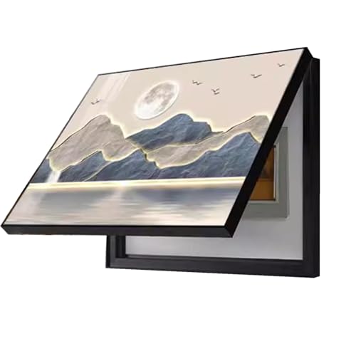Electric Meter Decorative Panel Cover Wandbild Zähler-Abdeckung Versteckter Stromkasten Dekor Sicherungskasten Abdeckung Schrank Poster Dekoratives POCHY(A,60X80CM/23.6x31.5in) von POCHY