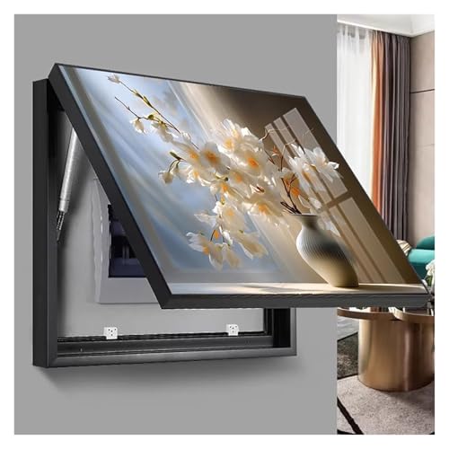 Elektrische Box Abdeckung Verteilerkasten Sicherungskasten Abdeckung Schrank Verstecken Elektrische Panel Malerei Dekoration POCHY(B,50x40cm) von POCHY