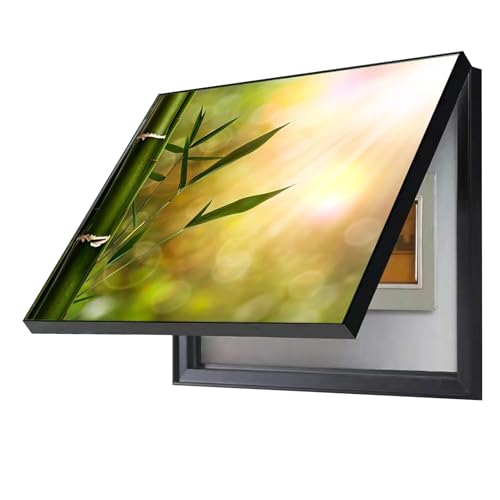 Elektrischer Zähler Dekorative Verstecken Decoration Painting Cover Modern Electric Meter Stromzähler Abdeckung Box for Kreative Wandkunst Dekor POCHY(A,40x30cm) von POCHY