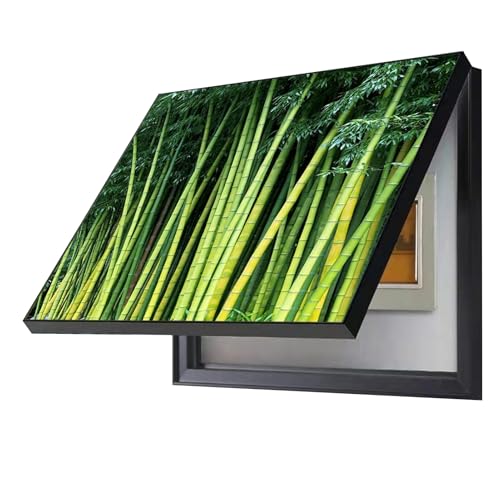 Elektrischer Zähler Dekorative Verstecken Decoration Painting Cover Modern Electric Meter Stromzähler Abdeckung Box for Kreative Wandkunst Dekor POCHY(C,80x60cm) von POCHY