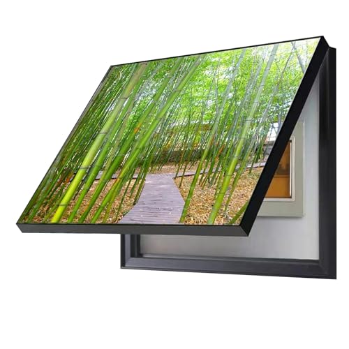 Elektrischer Zähler Dekorative Verstecken Decoration Painting Cover Modern Electric Meter Stromzähler Abdeckung Box for Kreative Wandkunst Dekor POCHY(D,70x50cm) von POCHY