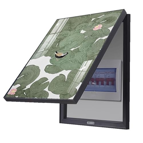 Stromzähler Box Dekoration Verstecken Abdeckung Moderne Stromkasten Abdeckung Schalttafelabdeckung Dekorativ for Innenbereich POCHY(E,40x50cm) von POCHY