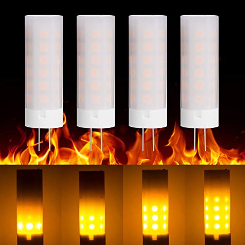 POCKETMAN Flammenlicht LED G4 Sockel 2W Glühbirnen mit Feuereffekt 36 LEDs 2835 SMD DC 8-30V Flackernde LED-Glühbirnen mit Feuereffekt Simulierte Beleuchtung Holzofen Candle Camp Fire Affect POCKETMAN Flammenlicht LED G4 Sockel 2W Glühbirnen mit Feuereffekt 36 LEDs 2835 SMD DC 8-30V Flackernde LED-Glühbirnen mit Feuereffekt Simulierte Beleuchtung Holzofen Candle Camp Fire Affect von POCKETMAN
