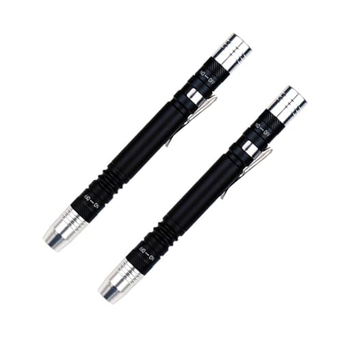 Pocketman Mini 395nm Taschenlampe Violet Taschenlampe 2 in 1 Weiß und Lila Licht Taschenlampe Stift Taschenlampe Schwarzlicht mit Clip (2) von POCKETMAN