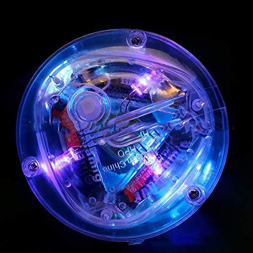 Schwimmbadleuchten Schwimmendes LED-Licht mit 7-farbigen blinkenden Badewannenleuchten Bad-LED-Licht für Brunnen-Aquarium-Badewannen-Partydekorationen (1 pack) von POCKETMAN