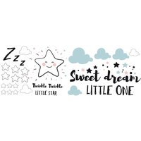 Dekosticker Spruch bunt B/L: ca. 25x70 cm 2 tlg. von XXXL