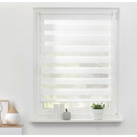 Doppelrollo Duo weiß B/L: ca. 90x220 cm Doppelrollo Duo weiß B/L: ca. 90x220 cm von LICHTBLICK