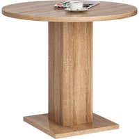 Esstisch Leo Eiche Sonoma Nachbildung B/H/T/D: ca. 85x75x85x85 cm Esstisch Leo Eiche Sonoma Nachbildung B/H/T/D: ca. 85x75x85x85 cm von XXXL