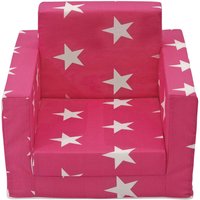 Kindersessel Luca pink B/H/T: ca. 48x48x41 cm