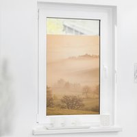 LICHTBLICK Fensterfolie Natur orange B/L: ca. 100x100 cm von LICHTBLICK