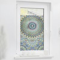 LICHTBLICK Fensterfolie Orientalische Muster Ornament Orientalische Muster bunt B/L: ca. 100x130 cm von LICHTBLICK