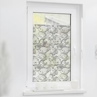 LICHTBLICK Fensterfolie Fische weiß B/L: ca. 50x50 cm von LICHTBLICK