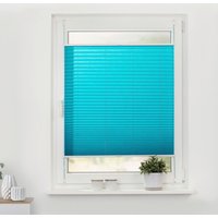 Spannplissee blau B/L: ca. 85x130 cm von LICHTBLICK