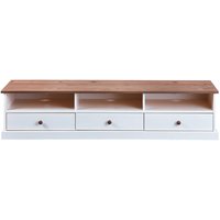 TV-Highboard Westerland weiß lackiert B/H/T: ca. 180x41x45 cm von Inter Link